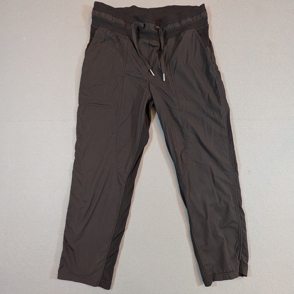 Lululemon Athletic Jogger Pants Drawstring Waist Tapered Leg Womens
